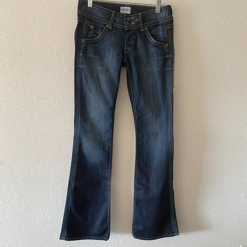 HUDSON BETH MID RISE BABY BOOTCUT JEANS